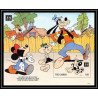 80025 Mi N°221 Gambie gambia mickey eega beeva goofy disney bloc (BF) neuf ** MNH 1994
