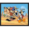 80026 Mi N°272 Gambie gambia goofy donald at roping practice disney bloc (BF) neuf ** MNH 1995
