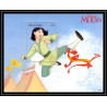80029 Mi N°384/387 Gambie gambia mulan disney bloc (BF) neuf ** MNH 1998 full set complet