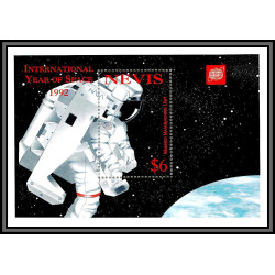 80501 Nevis TB neuf ** MNH espace (space) 1992 international year of space