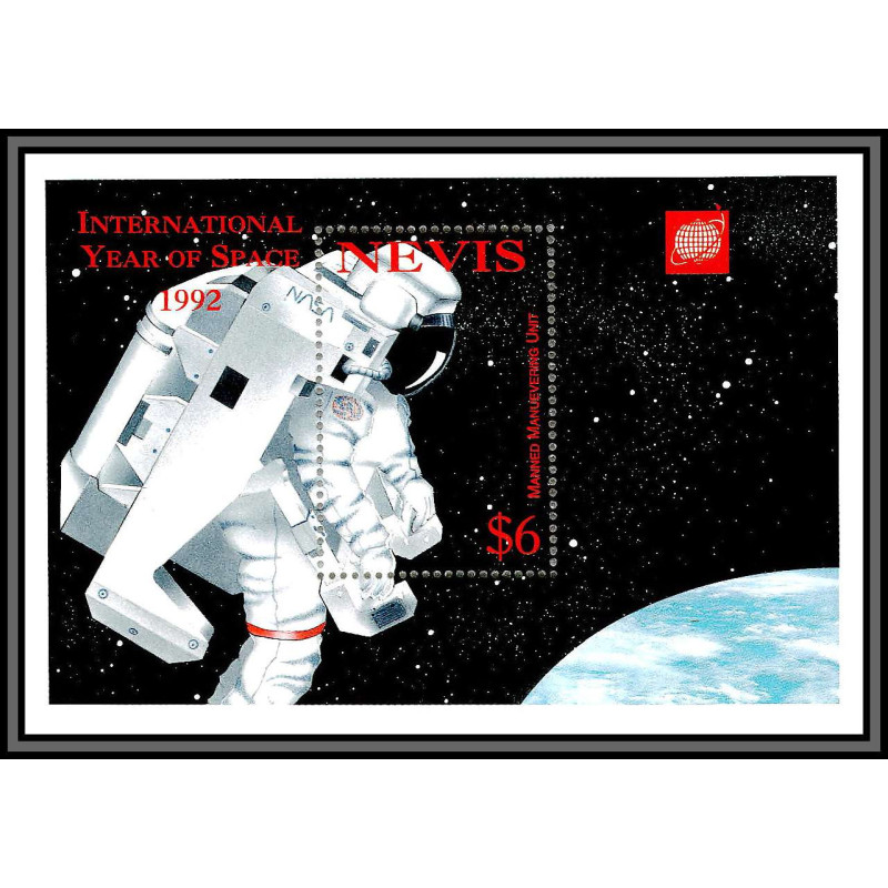 80501 Nevis TB neuf ** MNH espace (space) 1992 international year of space