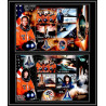 80528 Gambia gambie mi N°251-1 et 3 columbia sts 107 anderson blair TB neuf ** MNH espace (space) 2003