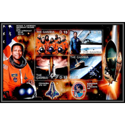 80528 Gambia gambie mi N°251-1 et 3 columbia sts 107 anderson blair TB neuf ** MNH espace (space) 2003