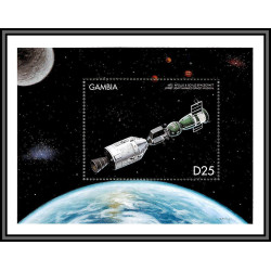 80535 Gambia gambie mi N°427 apollo soyuz 1975 anniversary TB neuf ** MNH espace (space) 1999