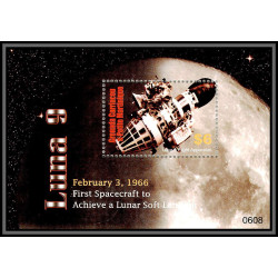 80558 mi N°754 40th anniversary of Luna 9 grenada carriacou petite martinique TB neuf ** MNH espace (space) 2006