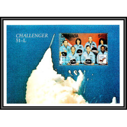 80562 MI N°370 Shuttle Challenger STS 51-L grenada grenade TB neuf ** MNH espace (space) 1994