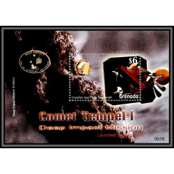 80564 MI N°754 comet tempel 1 deep impact mission 2006 grenada grenade TB neuf ** MNH espace (space)