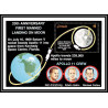 80566 grenada grenade MI N°225/226 20th anniversary first manned landing on moon TB neuf ** MNH espace (space) 1989
