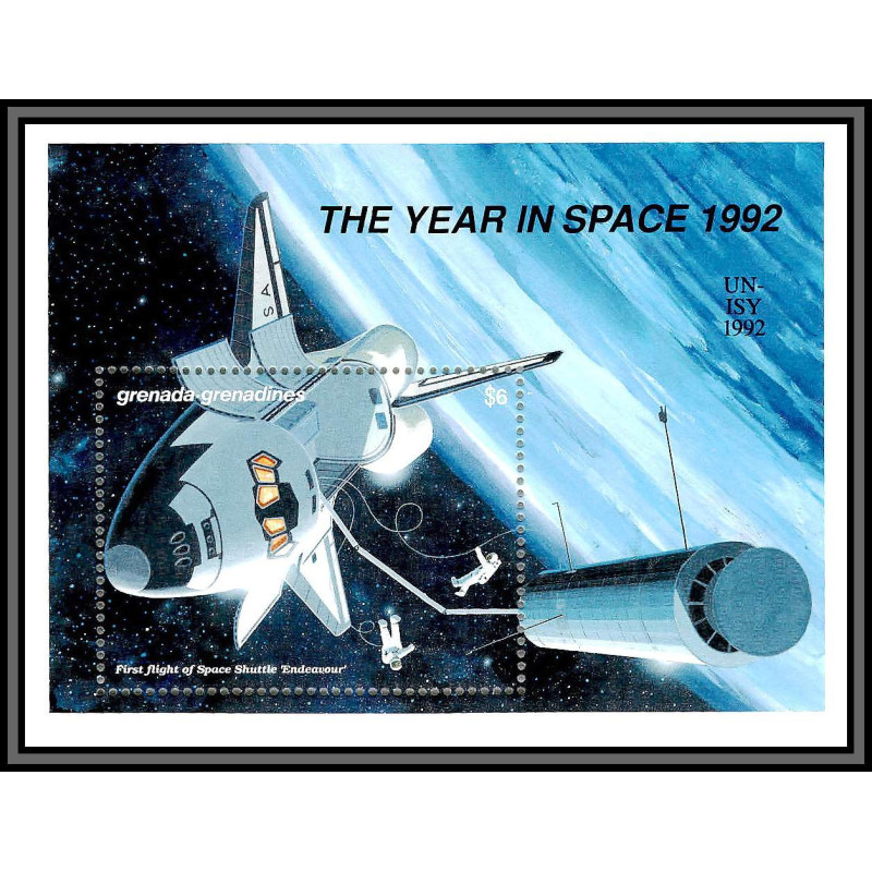 80567 grenada grenadines MI N°258 the space year 1992 endeavour TB neuf ** MNH espace 