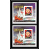 80570b NEVIS y&t N°9 A/B Christophe Colomb 500th anniversary 1986 neuf ** MNH columbus colombo + imperf non dentelé