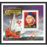 80570b NEVIS y&t N°9 A/B Christophe Colomb 500th anniversary 1986 neuf ** MNH columbus colombo + imperf non dentelé