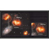 80574a samoa mi 107 + 1364 Stars NASA esa Nébuleuse de la Carène young stars carina nebula neuf ** MNH espace space 2016