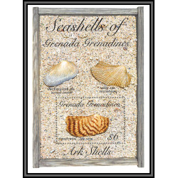 80657a Seashells of grenada grenadines mi N°279/280 periwinkle shells TB neuf ** MNH poissons fishes Bigorneau 1993