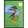 80859 centrafricaine Mi 213 serengueti Alouette haussecol horned lark ** MNH oiseaux d'afrique birds 1999