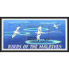 80870 maldives mi N°513 white tailed tropicbird Phaéton à bec jaune oiseaux birds bird 2002 TB neuf ** MNH 