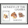 80913 gambia gambie Mi BF N°229 Guinea baboons Babouins singes ape apes monkeys TB neuf ** MNH Animaux animals 1994