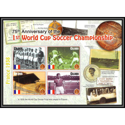 81239d ghana 5th anniversary of the 1rst world cup coupe du monde france 1938 ** MNH Football soccer 2005
