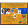 81261 st kitts YT 1172/1175 Bf 68 100 years centenary fifa albertini romario brazil muller ** MNH Football soccer 2004