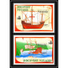 81650 grenada MI N°273/274 Santa Maria de Christophe Colomb colombo columbus ** MNH ship bateau 1991 discovey voyages