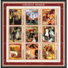 81681 Guinée-Bissau 2001 Michel 1008/1025 auguste renoir TB neuf ** MNH Tableau (Painting) cote 16 euros