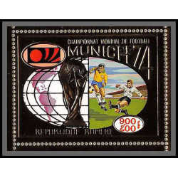 85675b mi N°36 A world cup Munich 74 1974 Football soccer khmère Cambodia cambodge ** MNH OR gold 