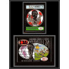85676b mi N°36 B world cup Munich 74 1974 Football soccer khmère Cambodia ** MNH OR gold Non dentelé imperf