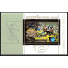 85707 N°61 A Diligence coach cheval horse UPU laos timbres OR Gold stamps ** MNH 