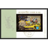 85707a N°61 B Diligence coach cheval horse UPU laos timbres OR Gold stamps ** MNH Non dentelé imperf