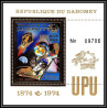 85799/ N°40 A UPU apollo espace (space) dahomey OR Gold stamps ** MNH 