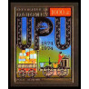 85801b/ N°597 B UPU Locomotive train dahomey OR Gold stamps ** MNH COTE 160 euros bloc 4 Non dentelé imperf