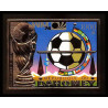 85809b/ N°37 B Football soccer munich 1974 dahomey OR Gold stamps ** MNH Non dentelé imperf