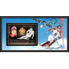 85814/ N°119 A mahre usa Winter Sarajevo SKI 1984 jeux olympiques (olympic games) Guinée guinea OR Gold ** MNH