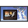 85817 N°120 B SKATING DEAN TORVILL GBR Sarajevo 1984 jeux olympiques (olympic games) Guinée guinea OR Gold ** MNH imperf