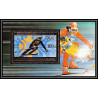 85826/ N°78 A Sarajevo SKI 1984 jeux olympiques olympic games Guinée guinea OR Gold stamps ** MNH