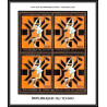 85902/ N°974 A Sarajevo 1984 jeux olympiques (olympic games) skating tchad OR Gold stamps ** MNH bloc 4 