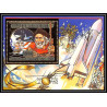85991/ N°372 A Christophe Colomb Christopher Columbus centrafricaine OR Gold ** MNH espace space 