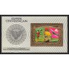 85999/ N°30 A UPU concorde avion plane cheval horse centrafrique centrafricaine OR Gold stamps ** MNH cote 55 euros