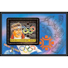 86058/ N°304 A Max Julen suisse Sarajevo jeux olympiques olympic games 1984 centrafricaine OR Gold MNH **