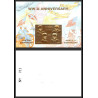 86202/ Guyana Mi N°397 OR gold ** MNH apollo 11 and world war 2 anniversary espace (space) churchill kennedy armstrong