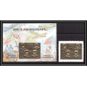 86203b Guyana Mi 4521 N°397/398 silver gold or apollo 11 espace space churchill kennedy armstrong lincoln 1994 numéroté