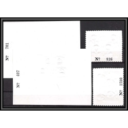 86203b Guyana Mi 4521 N°397/398 silver gold or apollo 11 espace space churchill kennedy armstrong lincoln 1994 numéroté