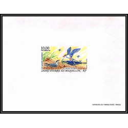 86233 PA N°74 sterne arctique Arctic Tern oiseaux (birds) bloc feuillet gommé RRR ** MNH Saint-Pierre et Miquelon
