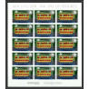 86235k Mi N°433/441 B 116/124 UPU concorde 1974 /1975 feuilles sheets ** MNH khmère Cambodia cambodge Non dentelé imperf