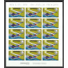 86235k Mi N°433/441 B 116/124 UPU concorde 1974 /1975 feuilles sheets ** MNH khmère Cambodia cambodge Non dentelé imperf