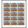 86235z Mi N°433/441 A 116/124 UPU concorde train avion 1974 /1975 feuilles sheets ** MNH khmère Cambodia cambodge