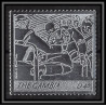 86247 Gambie gambia - Mi N°5554 pape jean paul 2 religion Christianism christianisme silver argent ** MNH pope 2005 