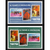 86414 sao tome e principe Mi BF N°15/16 Paul gauguin 1848/1903 essen museum Tableau (Painting) 1978 cote 22 euros ** MNH