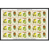 86425g sao tome e principe mi 744/749 A fruits fruts 1981 ananas café cacao mangue fdc coffee mango ** MNH feuille sheet