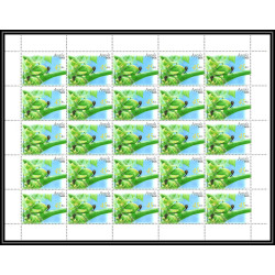 86441 N°1724/1727 arbres fruits fruts tree 2004 Angola feuille complete (sheet) ** MNH