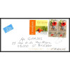 95953- lot de 4 lettres covers enveloppes de l'année 2000/2021 affranchissements israel